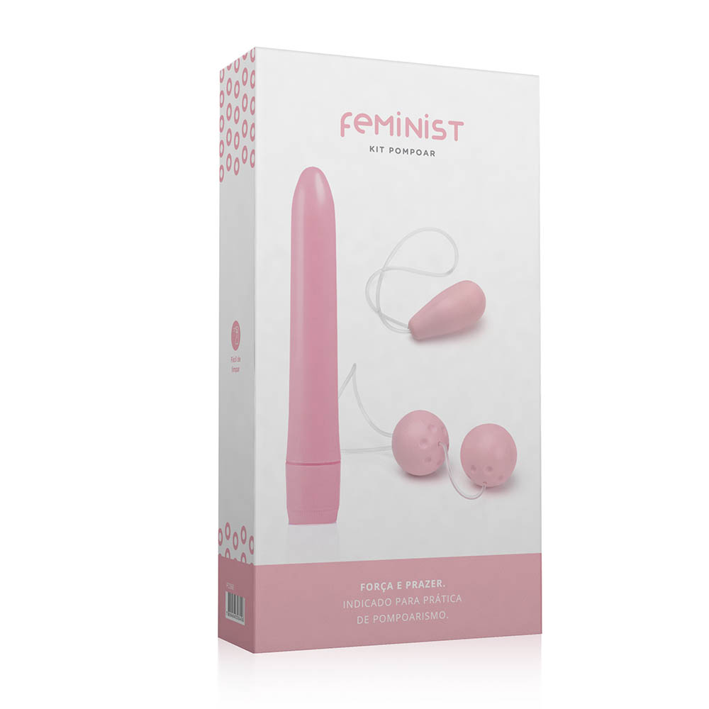 Kit Iniciante para Exercícios de Pompoarismo - Feminist